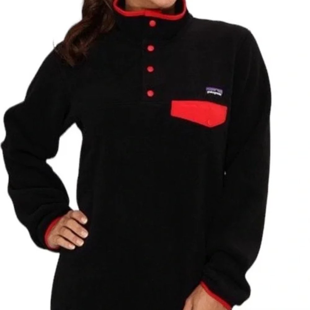 PATAGONIA Women’s Synchilla Snap-T Fleece Pullover size L